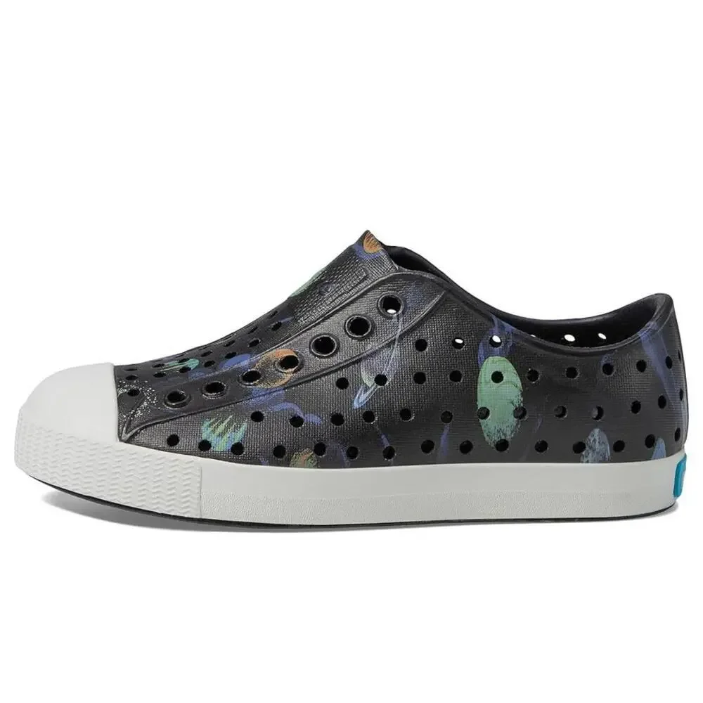 Native Shoes Jefferson Print 13111501-1046 Toddler 6 Black Slip On Shoe ZOGG2577